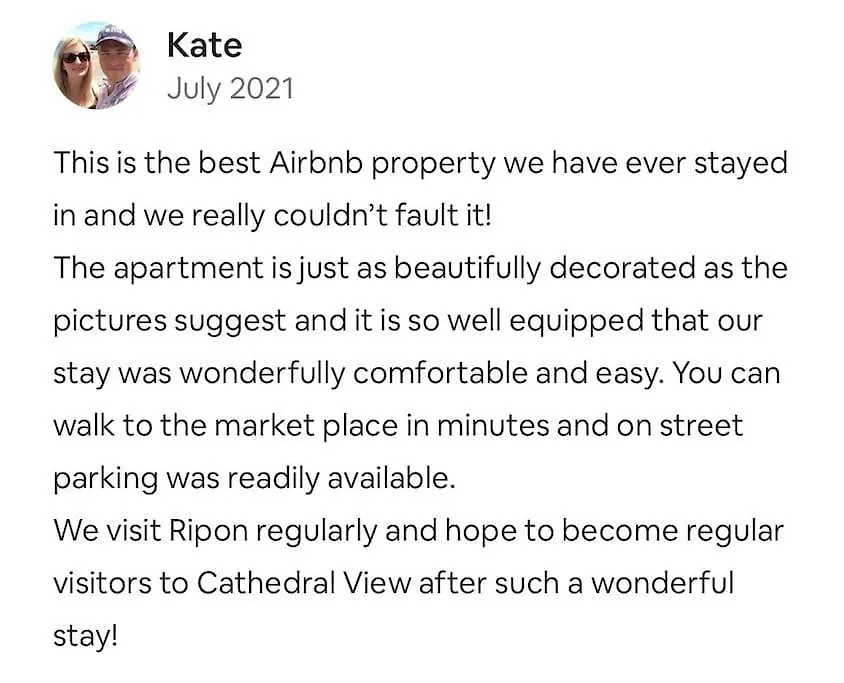 Central Ripon Apartment - View Of The Cathedral!